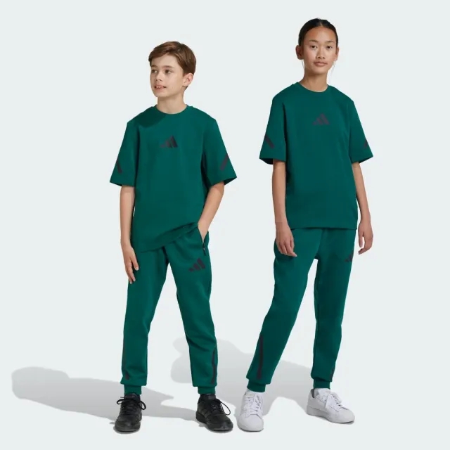 adidas Z.N.E. Tapered-Leg Tracksuit Bottoms Kids - Green