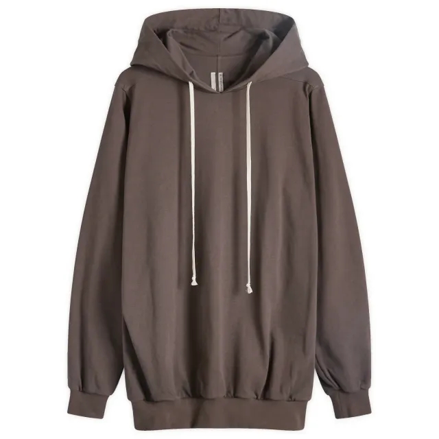 Rick Owens Men's Heavy Jersey Hoodie Dark Dust