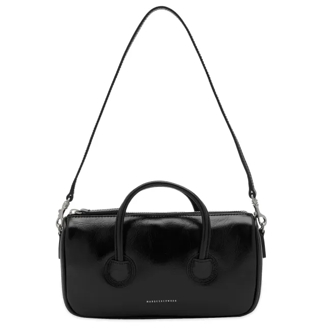 MARGE SHERWOOD Women's Zipper Small Bag Black Crinkle