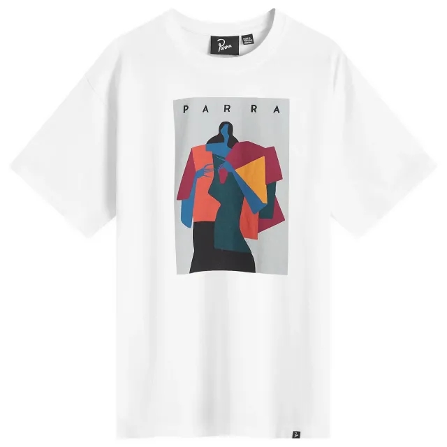 By Parra Parra Horses T-Shirt - White