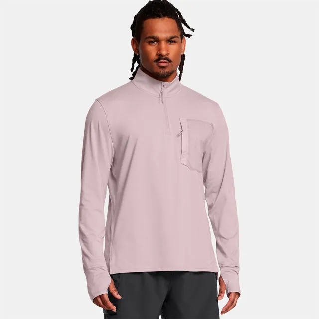 Men's  Under Armour  Launch Trail ¼ Zip Tetra Gray / Anthracite / Reflective M