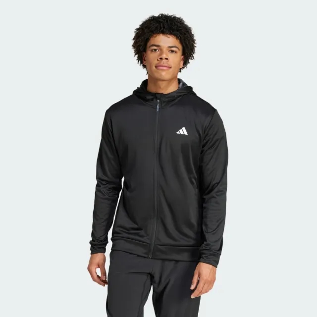 Adidas Train Essentials Camo Full Zip Sweatshirt  L Man -
