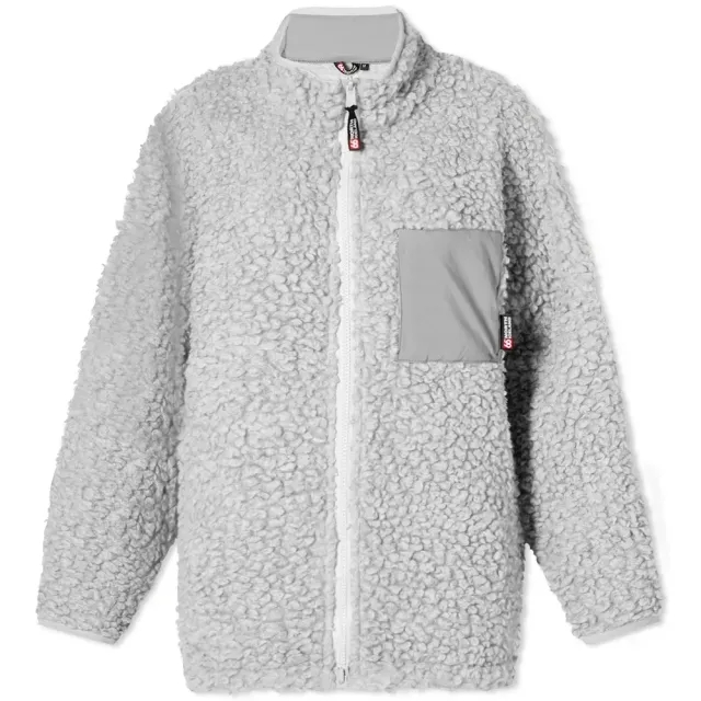 66° North Women's Varmahlid Shearling Fleece Jacket Light Heather Grey