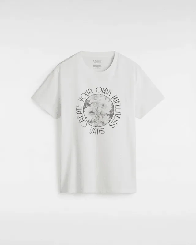 Vans - Wellness Boyfriend Fit T-Shirt, Woman, White