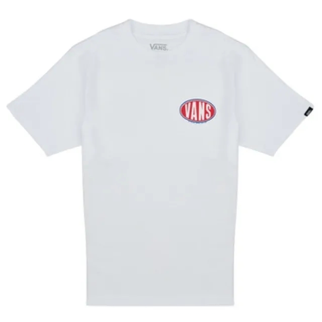 Vans  Spray On SS  boys's Children's T shirt in White