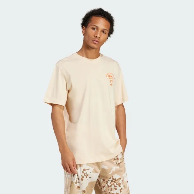 adidas Originals Coffee Club T-Shirt, Beige