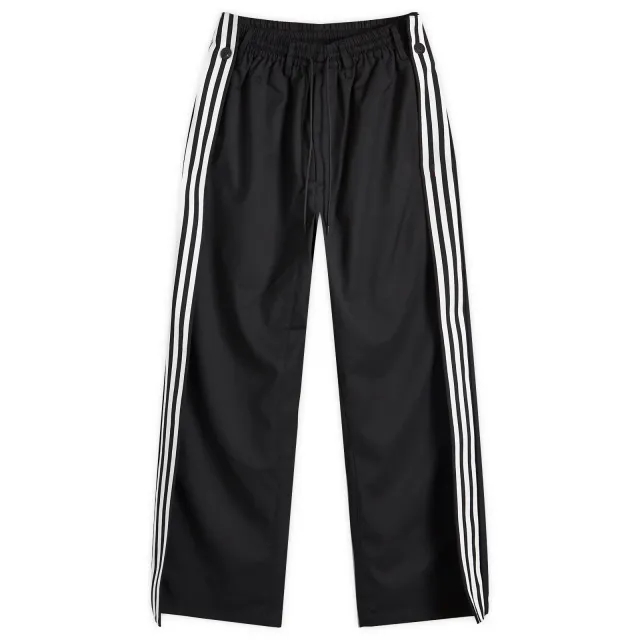 Y-3 Men's Refined Wool Track Pants Black