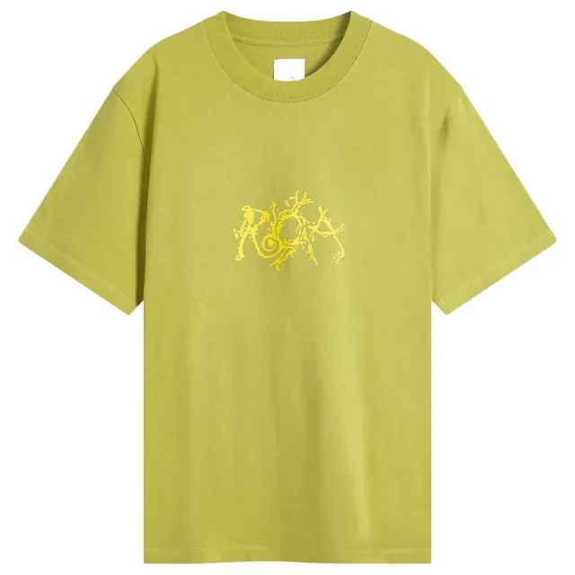 ROA Men's Graphic Boxy T-Shirt Cardamom