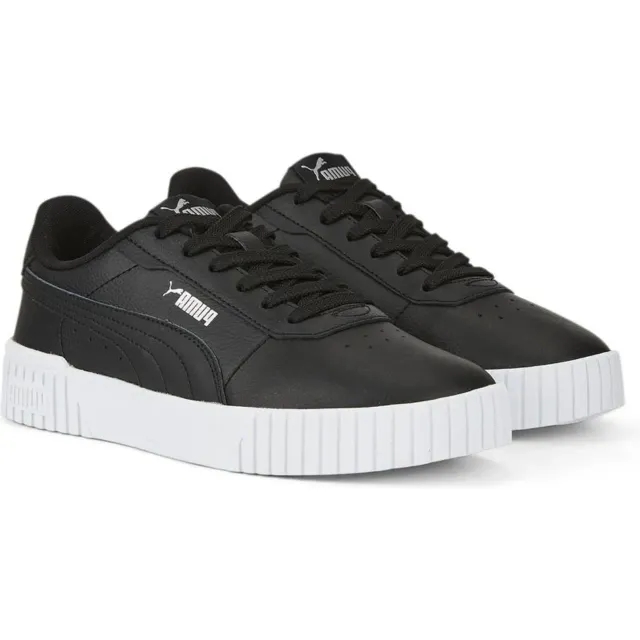 Puma Womens Carina 2.0 Trainers - Black Leather