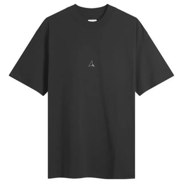 ROA Men's Regular Logo T-Shirt Black