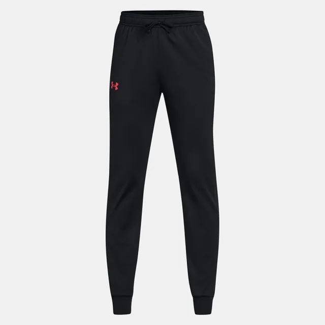 Boys'  Under Armour  Brawler 2.0 Tapered Pants Black / Racer Red / Racer Red YSM (50 - 54 in)