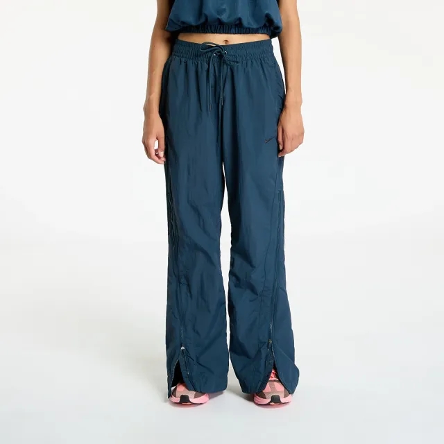 Pants Nike Sportswear Collection Women's Mid-Rise Repel Zip Pants Armory Navy/ White Xs