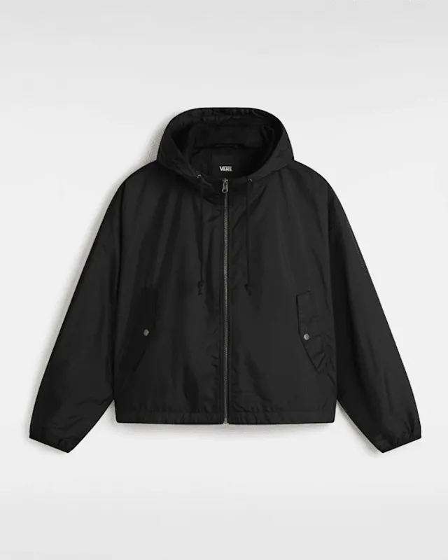 Vans - Mte Theo Windbreaker Jacket, Woman, Black