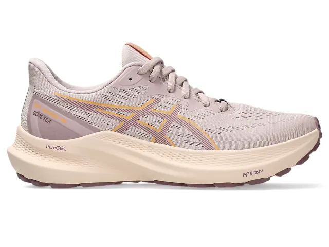 ASICS GT-2000 12 GTX Stability Running Shoe Women - Antique Pink, Orange