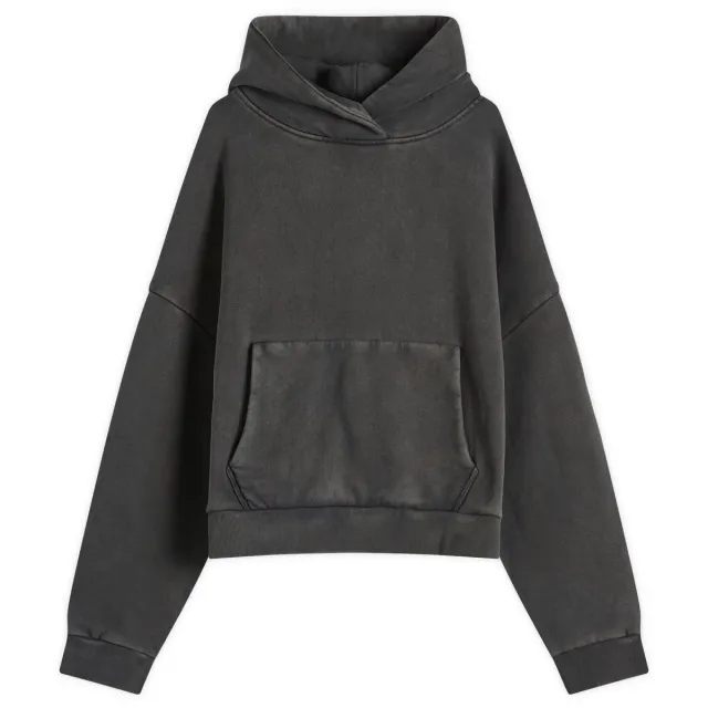 Entire Studios Women's Heavy Hood Sweat Washed Black