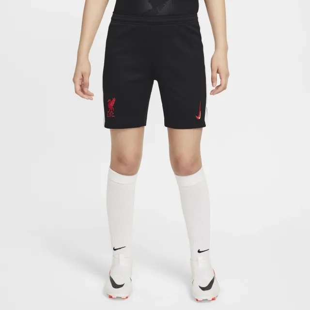 Liverpool F.C. 2024/25 Stadium Third Older Kids' Nike Dri-FIT Football Replica Shorts - Black - Polyester