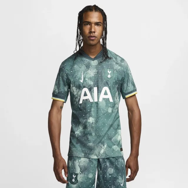Tottenham Hotspur 2024/25 Match Third Men's Nike Dri-FIT ADV Football Shirt - Green - Polyester
