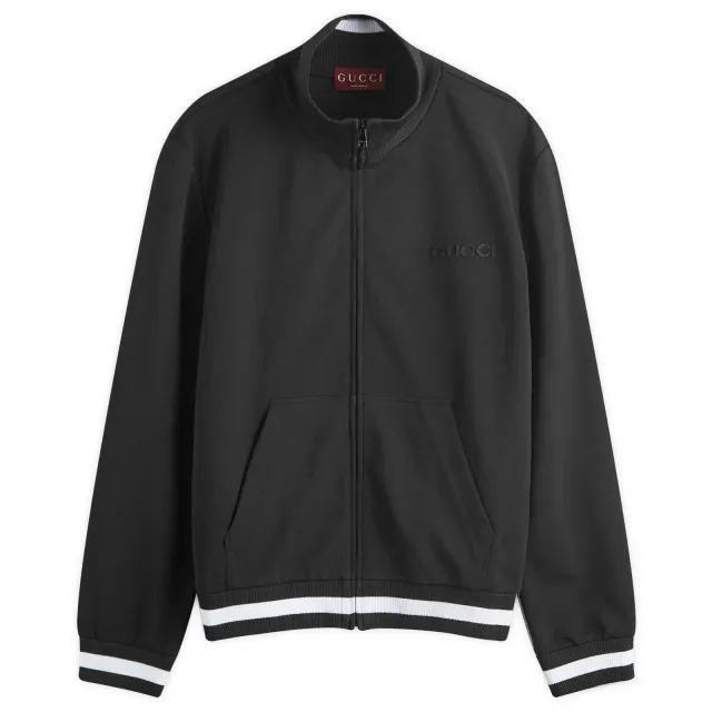 Gucci Men's Technical Track Top Black