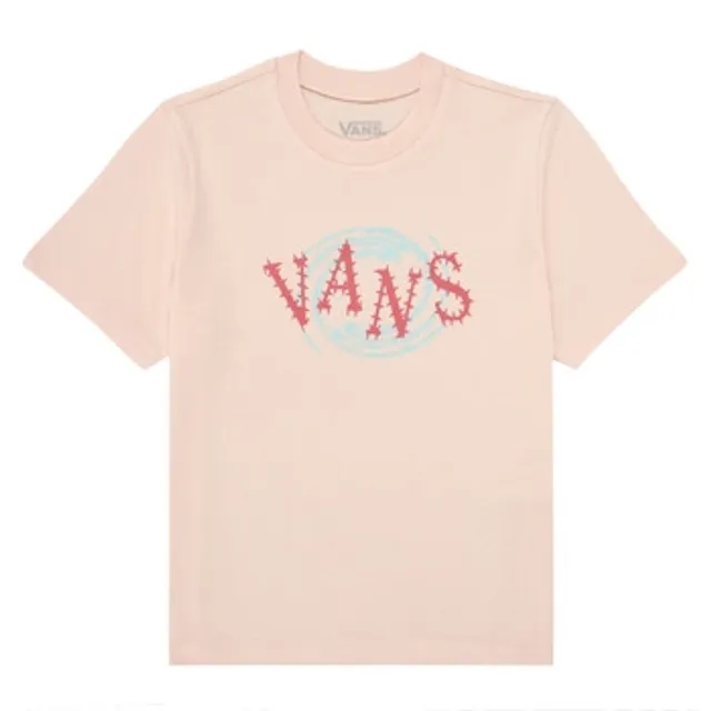 Vans  INTO THE VOID BFF  girls's Children's T shirt in Pink