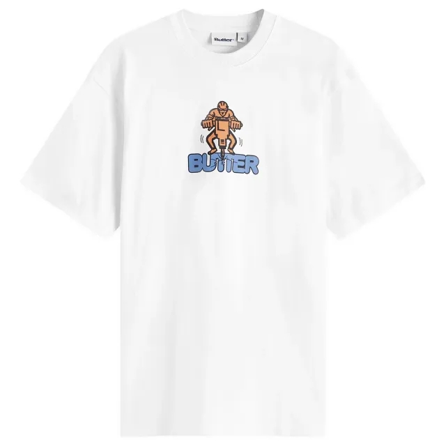 Butter Goods Men's Jack Hammer T-Shirt White