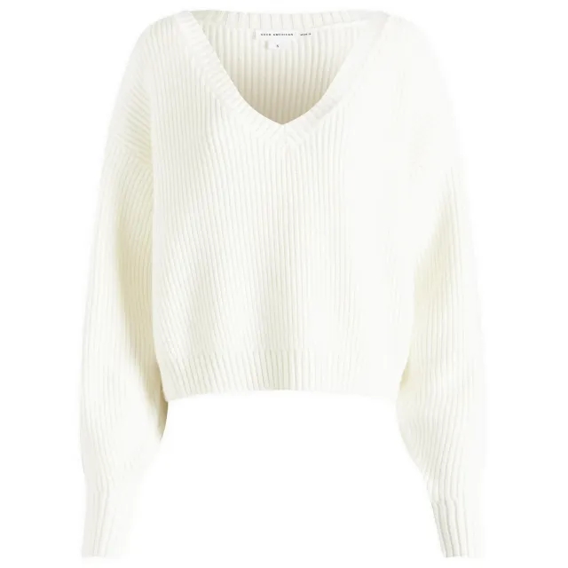 Good American Women's Heavy Cozy Jumper Ivory