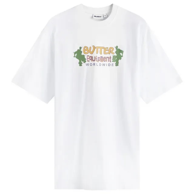 Butter Goods Men's Breaker T-Shirt White