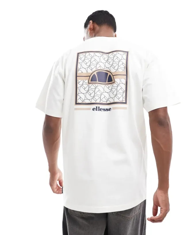 Ellesse Eliesca T-Shirt In Off White
