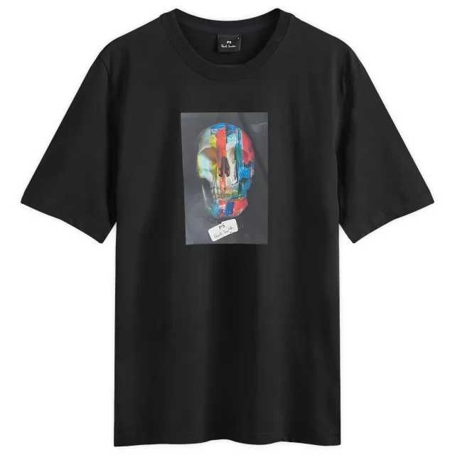 Paul Smith Men's Skull T-Shirt Black
