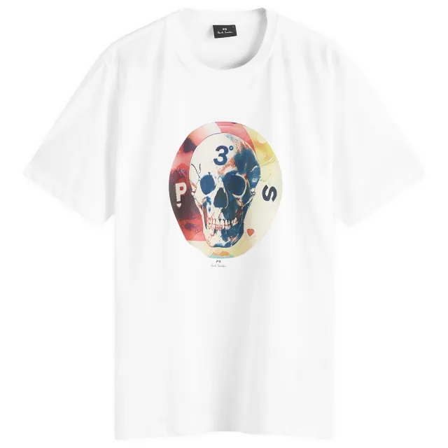 Paul Smith Men's Skull T-Shirt White