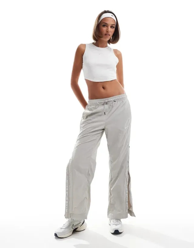 Nike Nsw Collection Woven Trouser In Grey