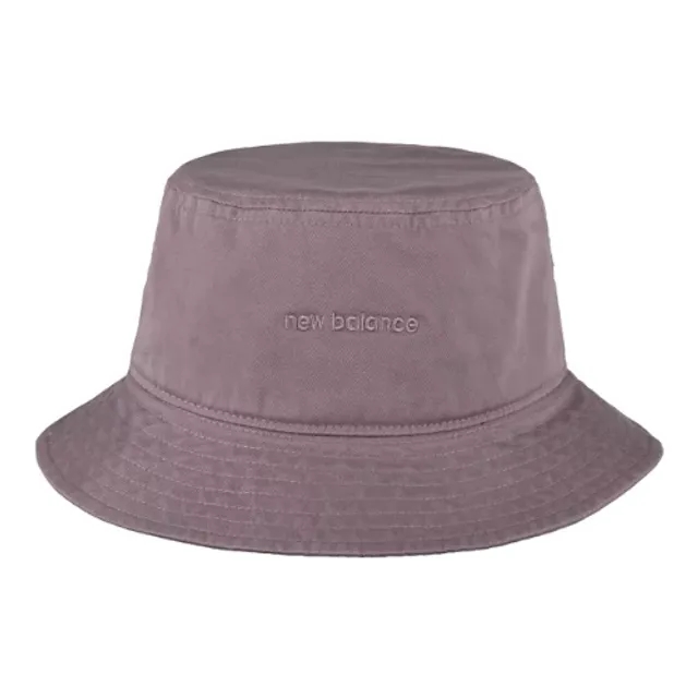 New Balance Unisex Bucket Hat in Purple Cotton