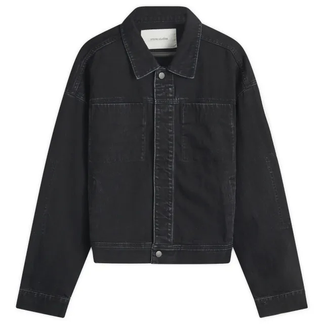 Entire Studios Men's Gen Denim Jacket Magnetite