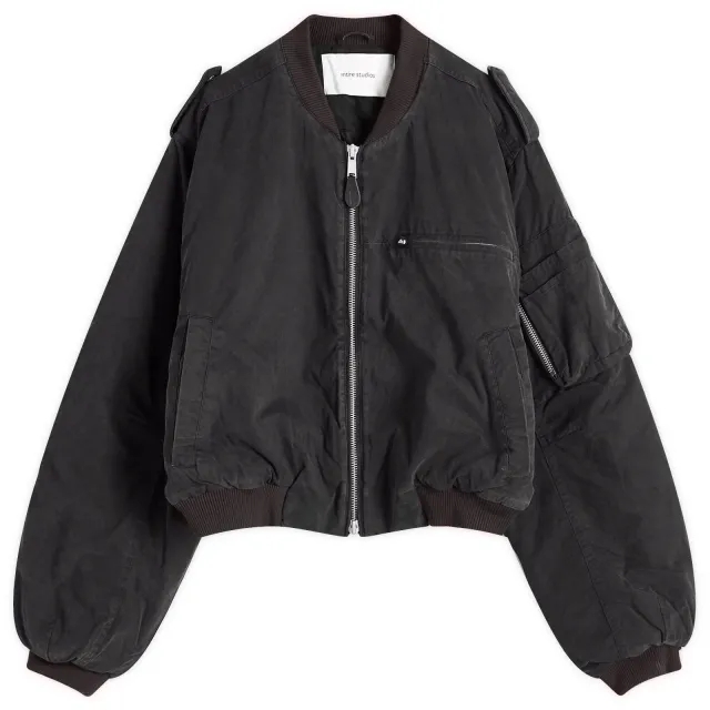 Entire Studios Men's A-4 Bomber Jacket Iron