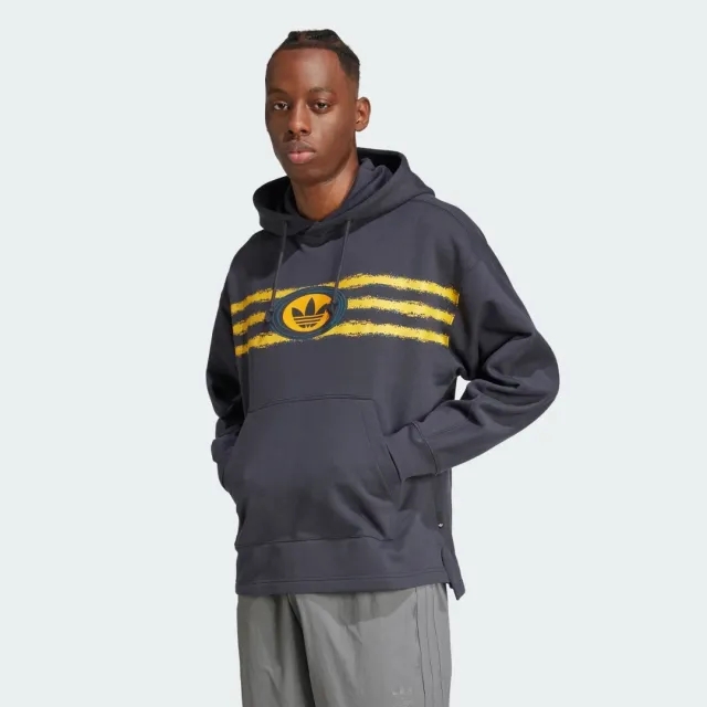 adidas 90s Fleece Hoodie, Grey