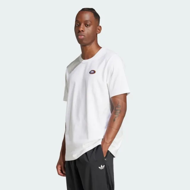 Adidas Originals Archive Graphic T-Shirt In White