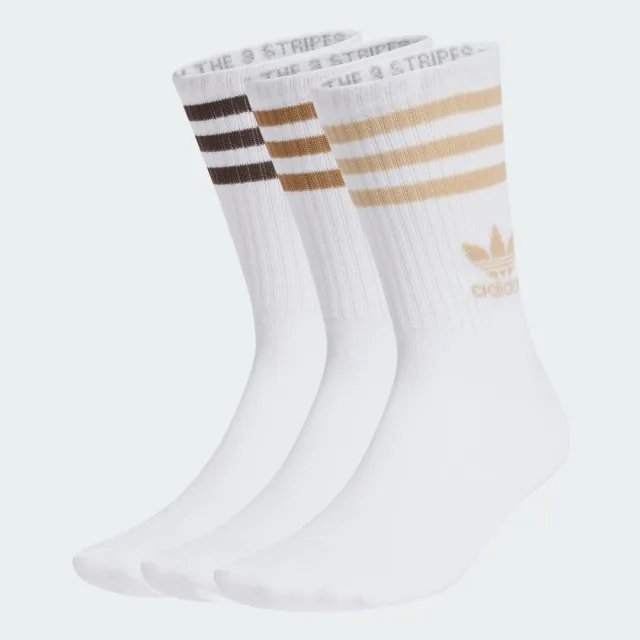 adidas Mid Cut Crew Socks 3 Pairs