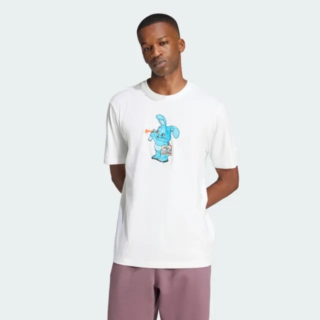 adidas Training Supply Bunny T-Shirt, White