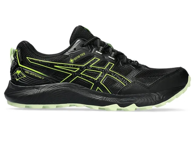 ASICS Gel-Sonoma 7 GTX Trail Running Shoe Men - Black, Yellow