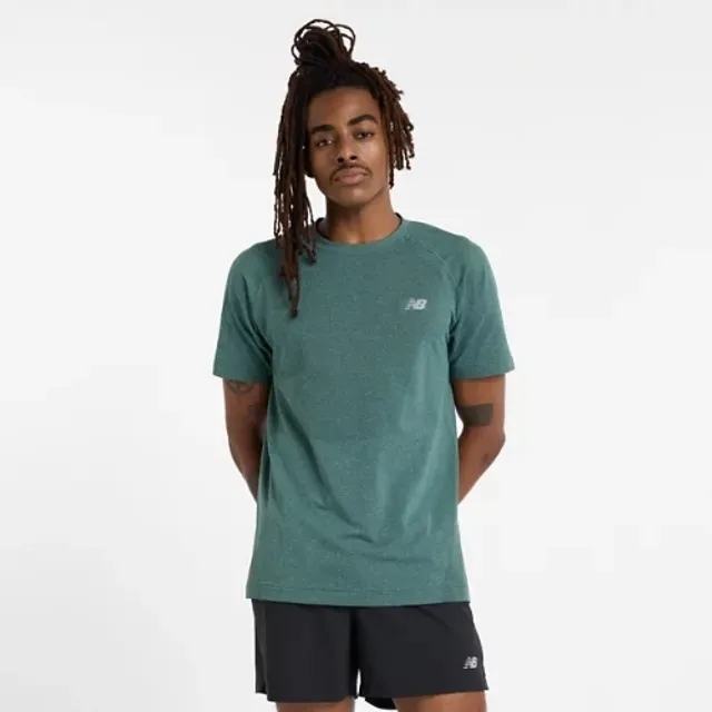 New Balance Knit T-Shirt, Green