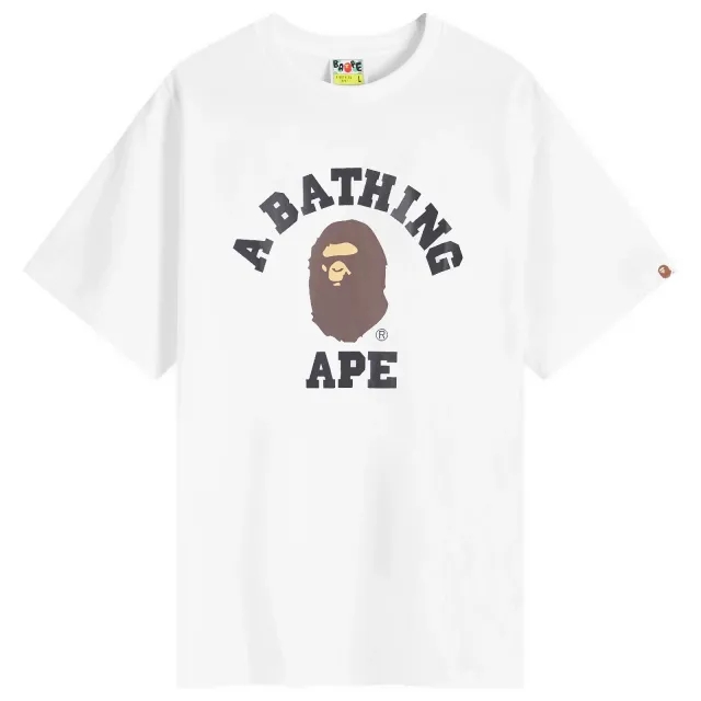 A Bathing Ape COLLEGE TEE
