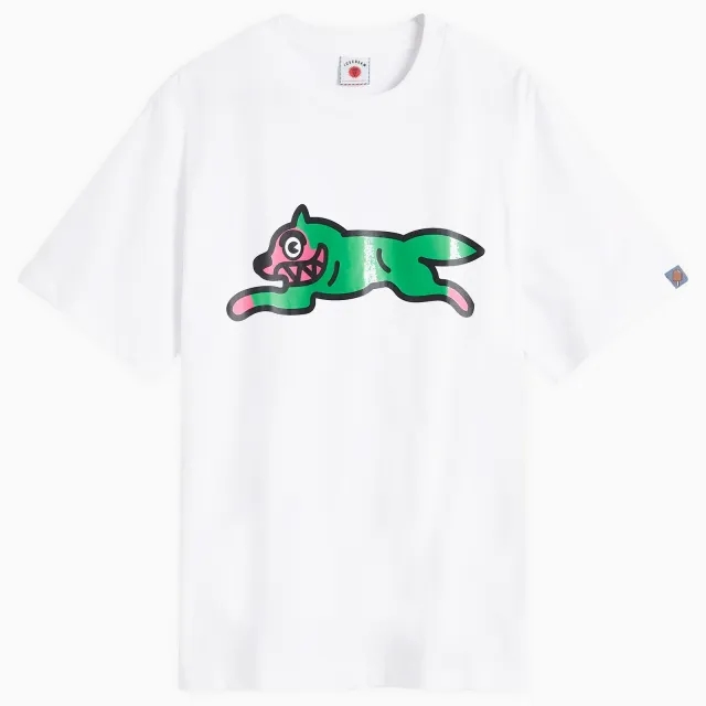 ICECREAM Running Dog T-Shirt, White