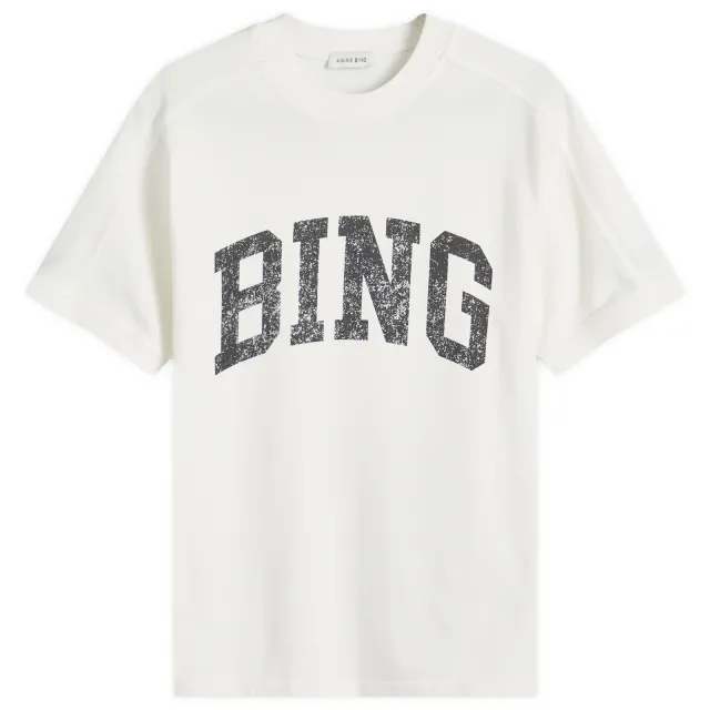 Anine Bing Women's Jaylin T-shirt Ivory