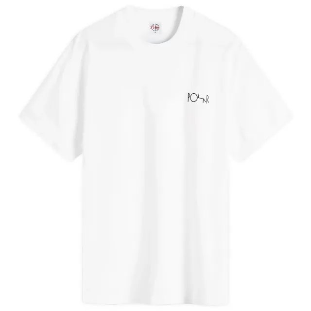Polar Skate Co. Tee Portrait - White