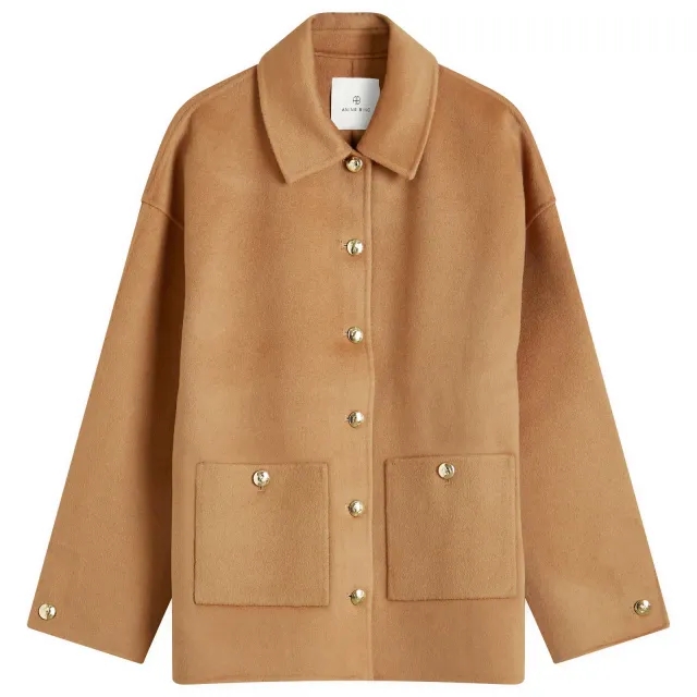 Anine Bing Women's Luca Jacket Brown