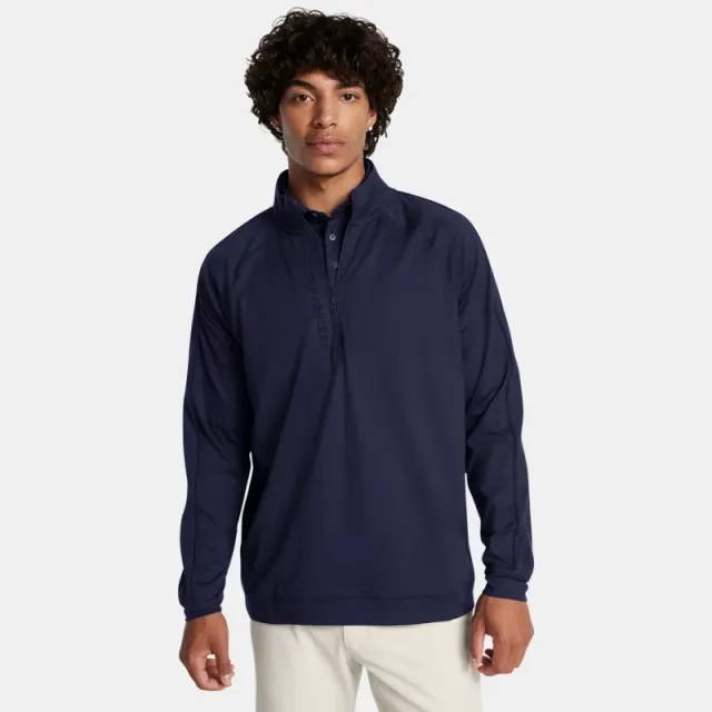 Men's  Under Armour  Storm Midlayer ½ Zip Midnight Navy / White XXL