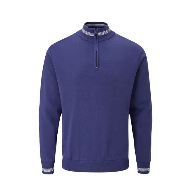 Men's  Under Armour  Storm Windstrike ½ Zip Tech Blue / Black / White XXL