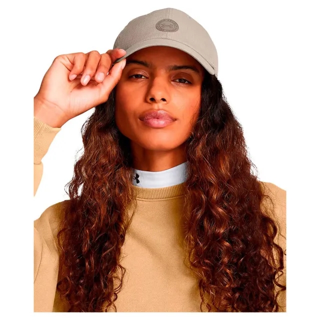 Women's  Under Armour  ArmourVent Adjustable Cap Timberwolf Taupe / Taupe Dusk OSFM