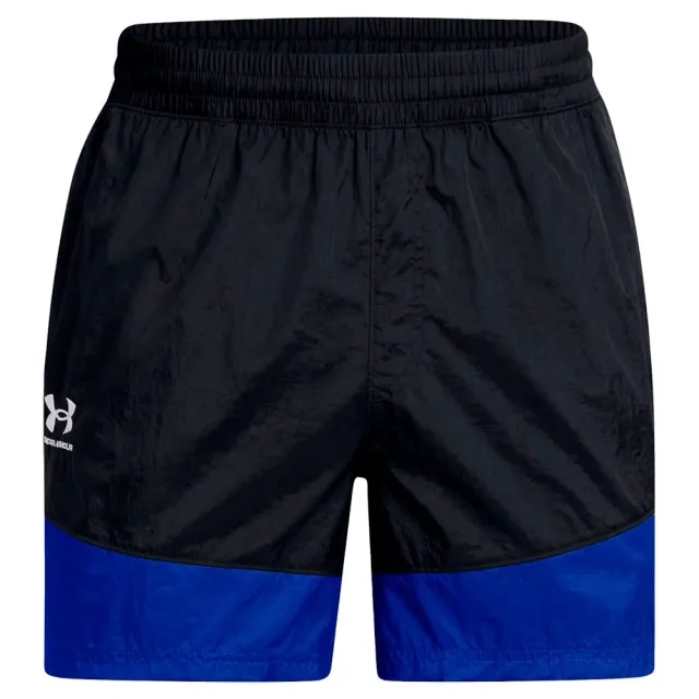 Men's  Under Armour  Terrace96 Woven Shorts Black / White XXL