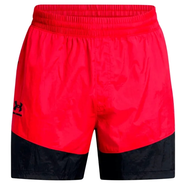 Men's  Under Armour  Terrace96 Woven Shorts Inferno Red / Black XXL