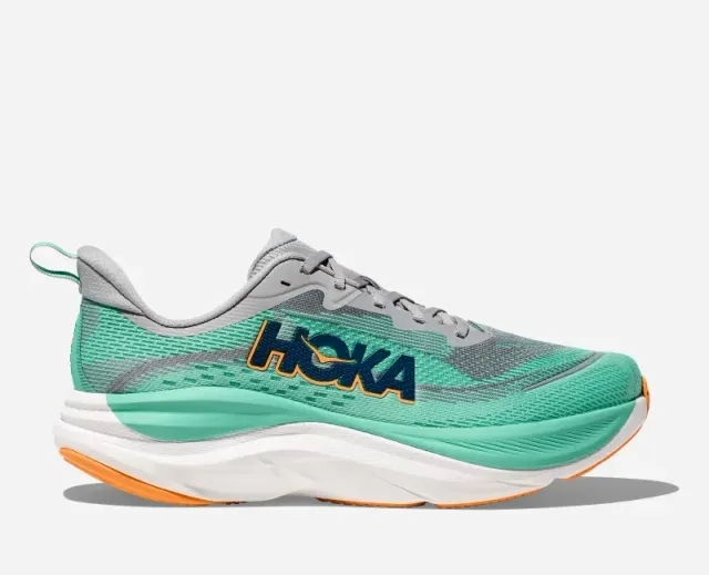 Hoka One One HOKA Men's Skyflow Road Running Shoes in Stellar Grey/Shoreline